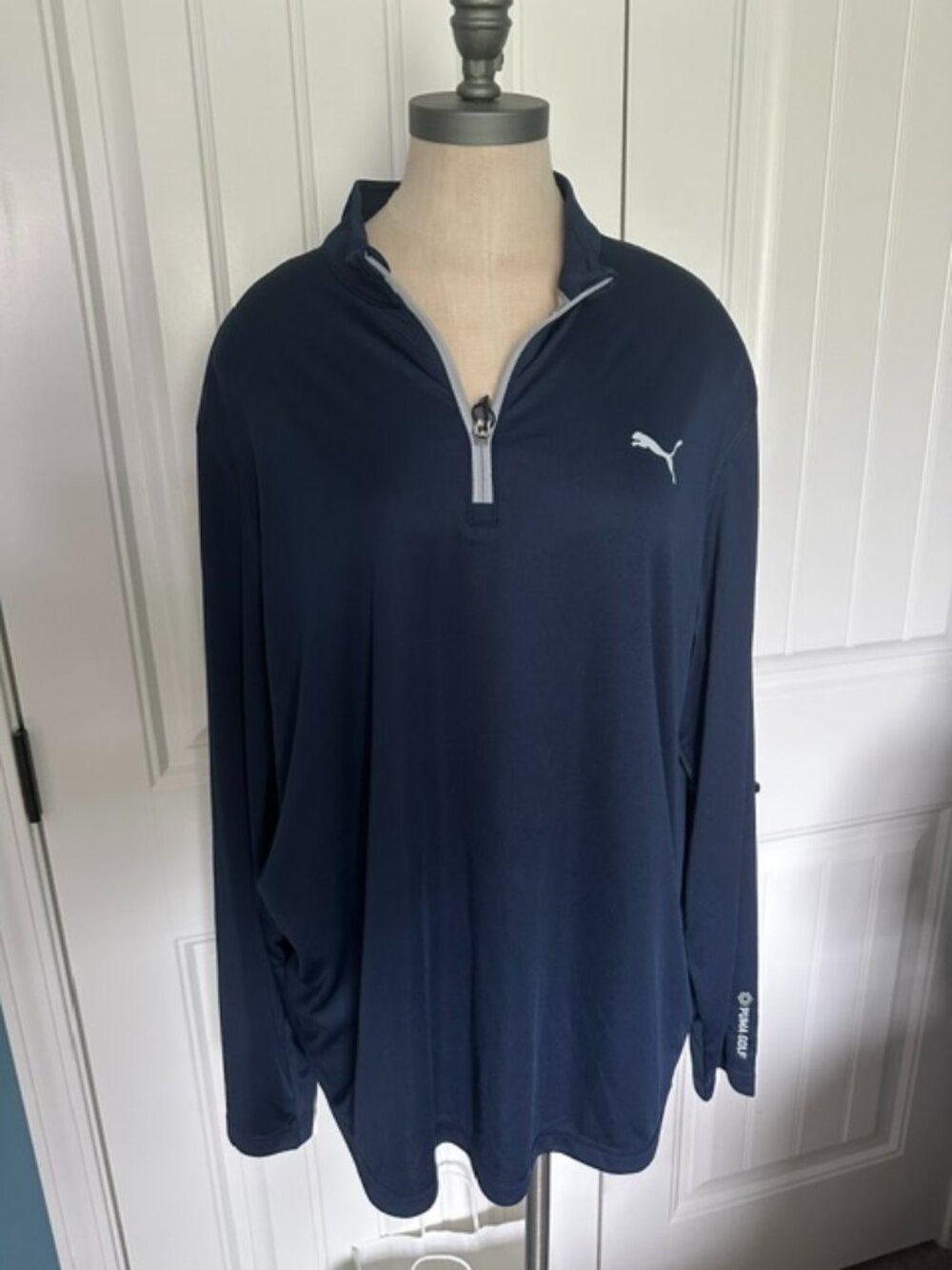 NWT Men's Puma 1/4 zip size L